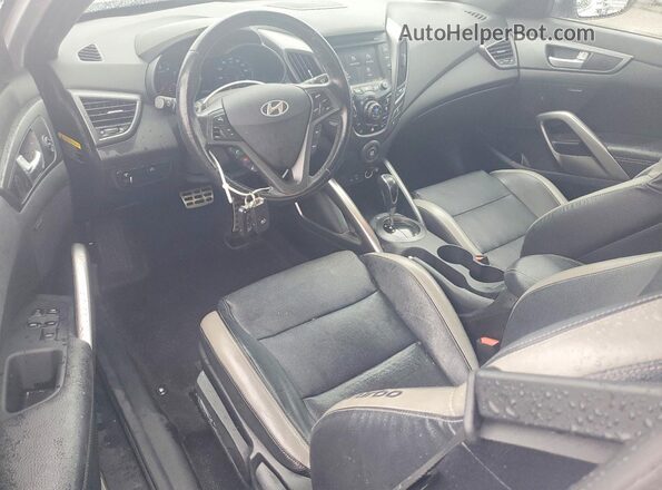 KMHTC6AE3GU290024 2016 HYUNDAI VELOSTER Silver Вид панелі приладів