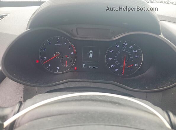 KMHTC6AE3GU290024 2016 HYUNDAI VELOSTER Silver Вид щитка приладів