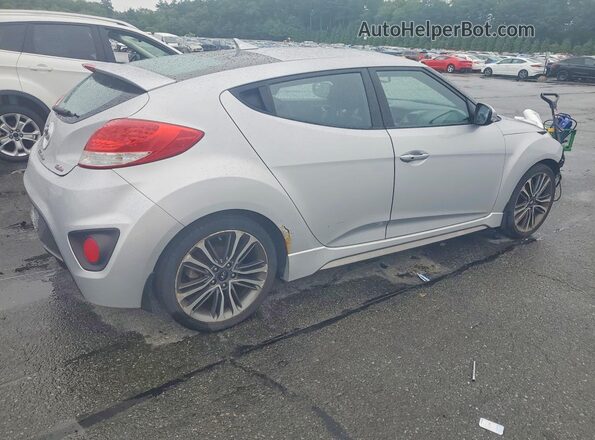 KMHTC6AE3GU290024 2016 HYUNDAI VELOSTER Silver Задня права чверть