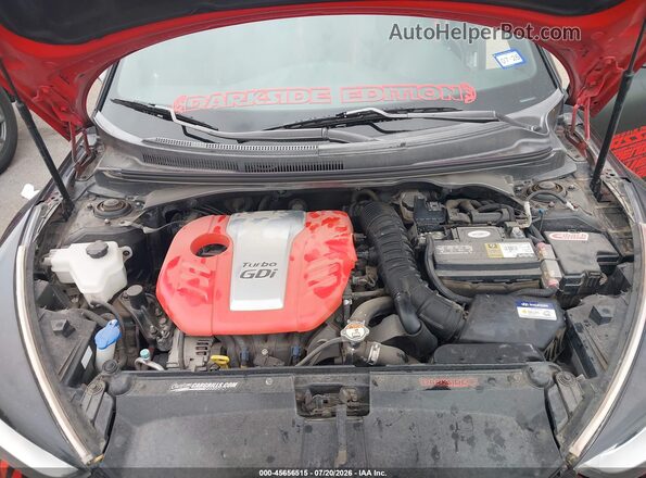 KMHTC6AE3HU314243 2017 HYUNDAI VELOSTER Black უკანა ხედი