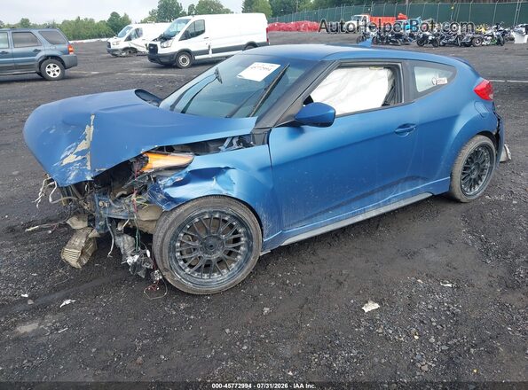 KMHTC6AE4GU262264 2016 HYUNDAI VELOSTER Синий Передняя левая четверть
