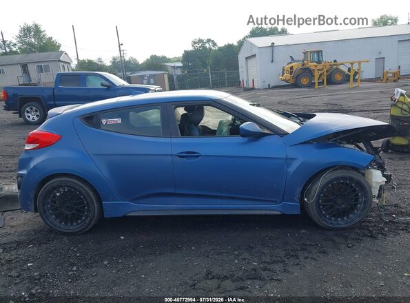 KMHTC6AE4GU262264 2016 HYUNDAI VELOSTER Синий Вид задней части салона