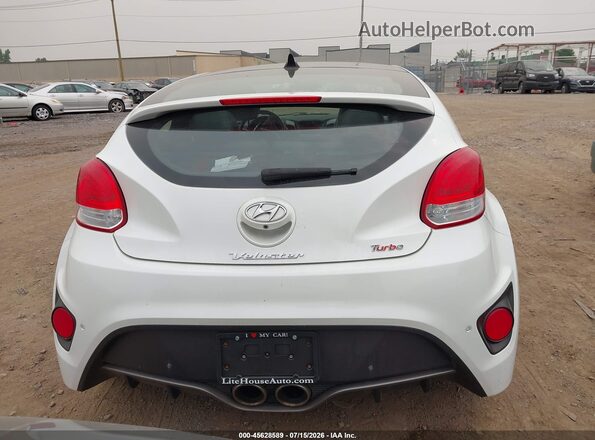 KMHTC6AE4GU273975 2016 HYUNDAI VELOSTER White 
