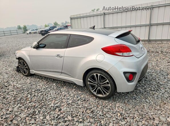 KMHTC6AE5GU261625 2016 HYUNDAI VELOSTER Silver Հետևի ձախ