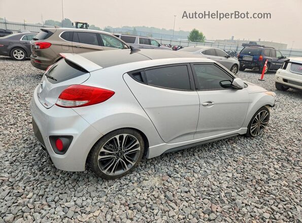 KMHTC6AE5GU261625 2016 HYUNDAI VELOSTER Silver Հետևի աջ