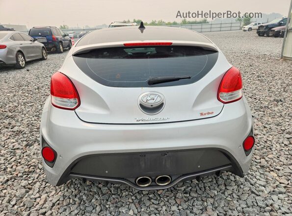 KMHTC6AE5GU261625 2016 HYUNDAI VELOSTER Silver Հետևի տեսք