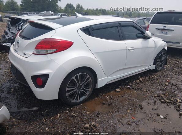 KMHTC6AE5GU279557 2016 HYUNDAI VELOSTER White უკანა მარჯვენა