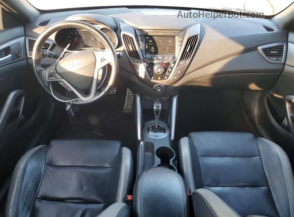 KMHTC6AE6GU289630 2016 HYUNDAI VELOSTER Orange Вид панелі приладів