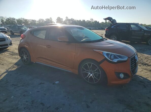 KMHTC6AE6GU289630 2016 HYUNDAI VELOSTER Orange Передня права чверть