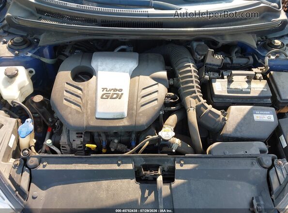KMHTC6AE6HU314673 2017 HYUNDAI VELOSTER Blue Vista trasera