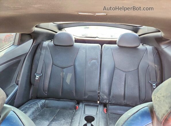 KMHTC6AE7GU252702 2016 HYUNDAI VELOSTER Blue Vista de los asientos traseros