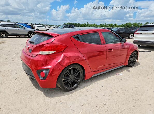 KMHTC6AE7GU260959 2016 HYUNDAI VELOSTER Red Rear right