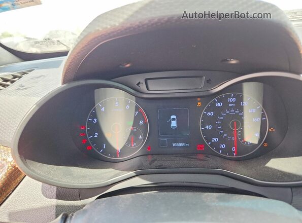 KMHTC6AE7GU260959 2016 HYUNDAI VELOSTER Red Instrument cluster view