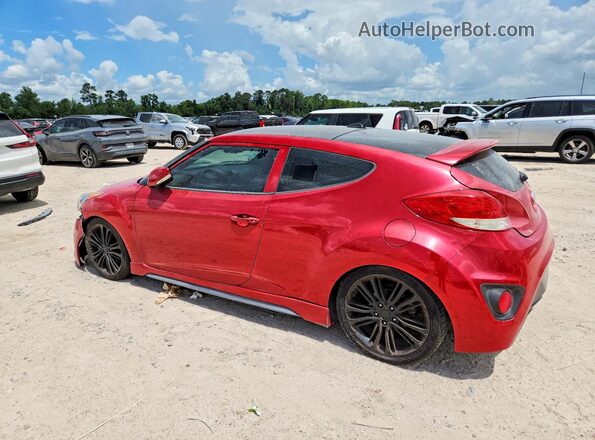 KMHTC6AE7GU260959 2016 HYUNDAI VELOSTER Red Rear left