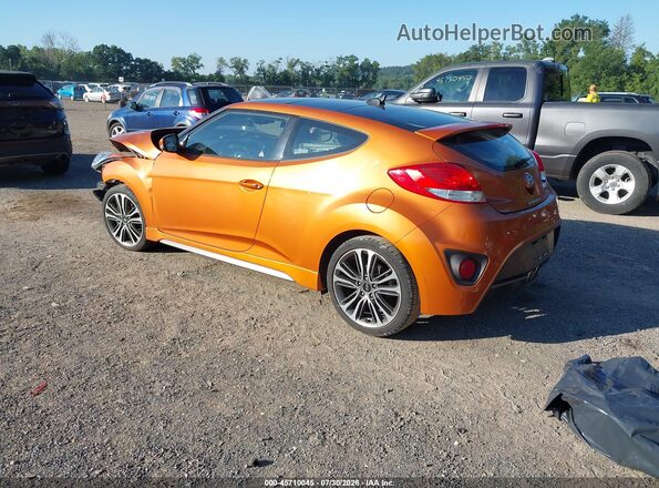 KMHTC6AE7GU279771 2016 HYUNDAI VELOSTER Orange Tył lewy