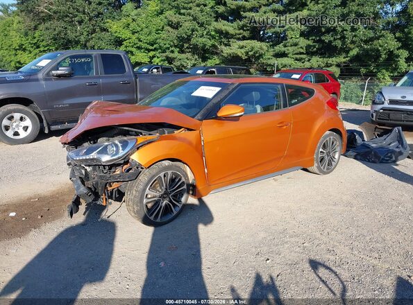 KMHTC6AE7GU279771 2016 HYUNDAI VELOSTER Orange Przód lewy