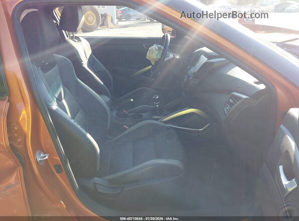 KMHTC6AE7GU279771 2016 HYUNDAI VELOSTER Orange Widok wnętrza z przodu