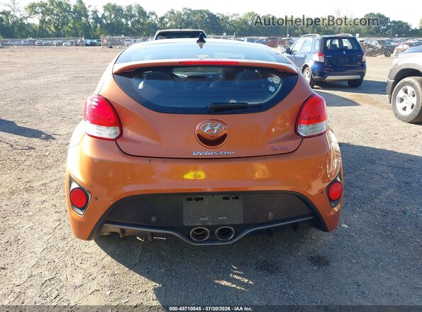KMHTC6AE7GU279771 2016 HYUNDAI VELOSTER Orange 
