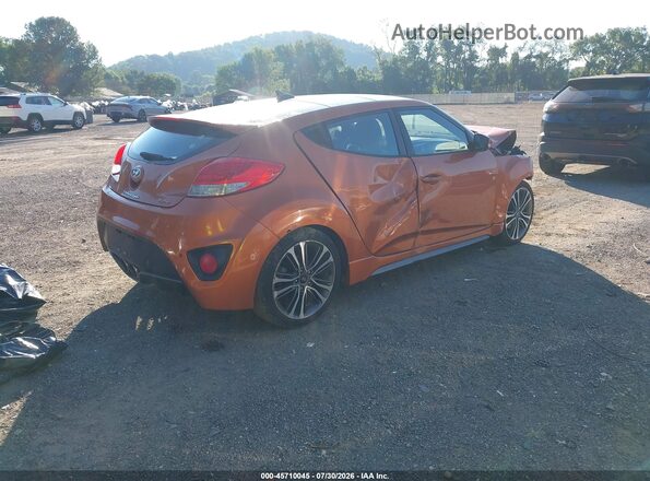 KMHTC6AE7GU279771 2016 HYUNDAI VELOSTER Orange Tył prawy