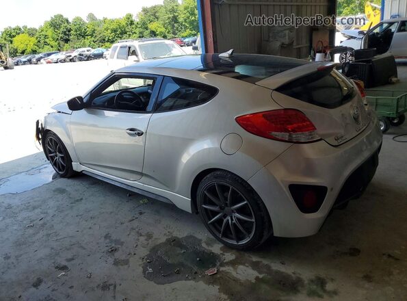 KMHTC6AE7GU293427 2016 HYUNDAI VELOSTER Silver Задня ліва чверть