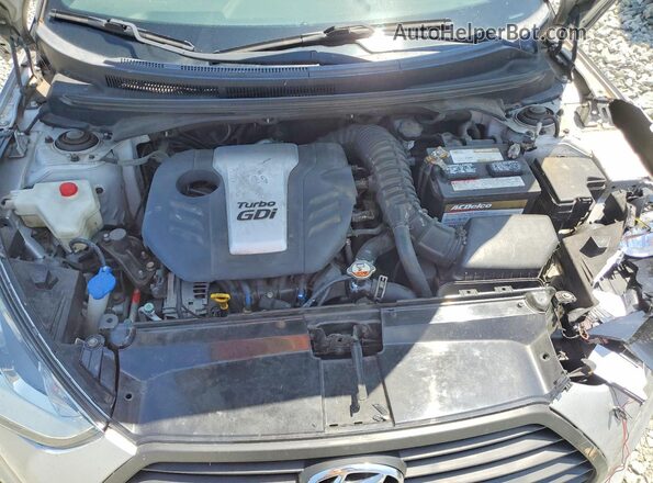 KMHTC6AE7GU293427 2016 HYUNDAI VELOSTER Silver Вид задньої частини салону