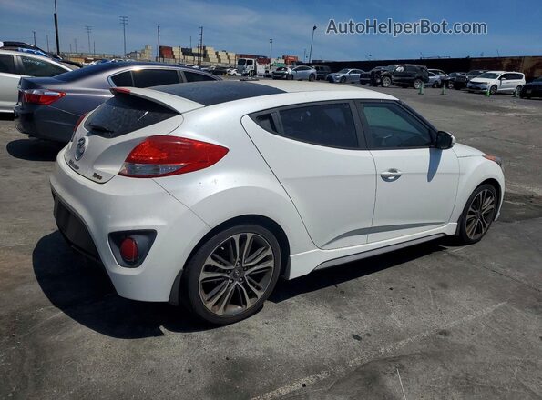 KMHTC6AE8GU302765 2016 HYUNDAI VELOSTER White Задня права чверть