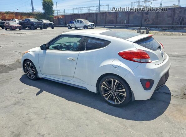 KMHTC6AE8GU302765 2016 HYUNDAI VELOSTER White Задня ліва чверть
