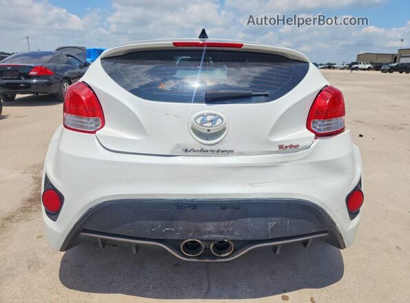 KMHTC6AE9GU285393 2016 HYUNDAI VELOSTER White Widok z tyłu