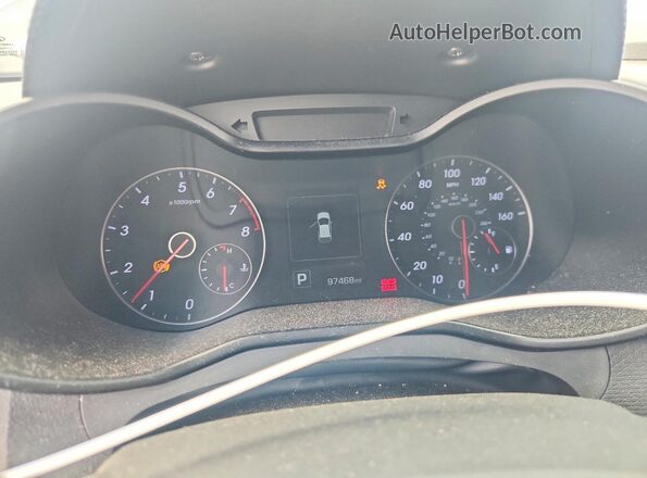 KMHTC6AE9GU285393 2016 HYUNDAI VELOSTER White Widok zestawu wskaźników