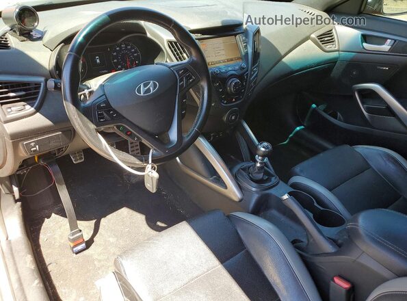 KMHTC6AE9GU289654 2016 HYUNDAI VELOSTER Оранжевый Вид панели приборов