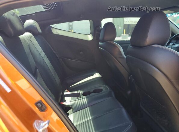 KMHTC6AE9GU289654 2016 HYUNDAI VELOSTER Оранжевый Вид задних сидений