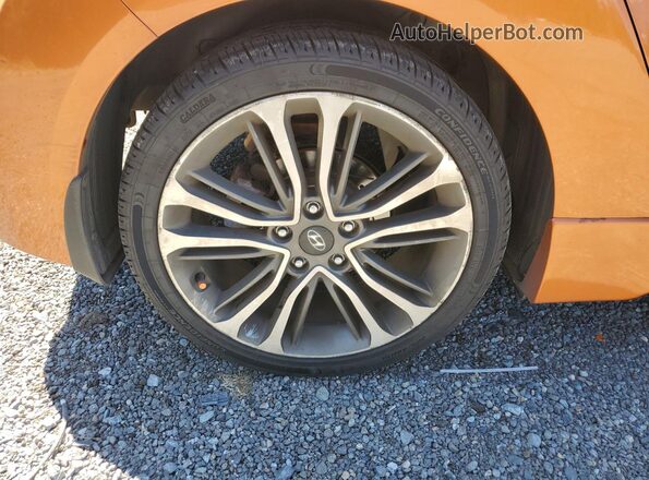 KMHTC6AE9GU289654 2016 HYUNDAI VELOSTER Оранжевый 