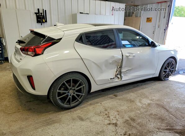 KMHTG6AF0KU011196 2019 HYUNDAI VELOSTER White Задня права чверть