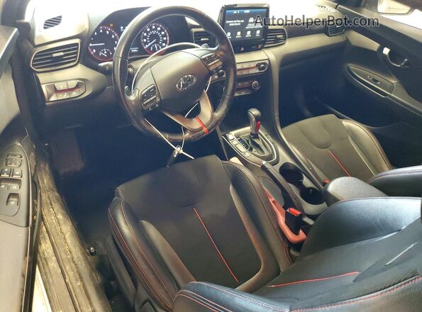 KMHTG6AF0KU011196 2019 HYUNDAI VELOSTER White Вид панелі приладів
