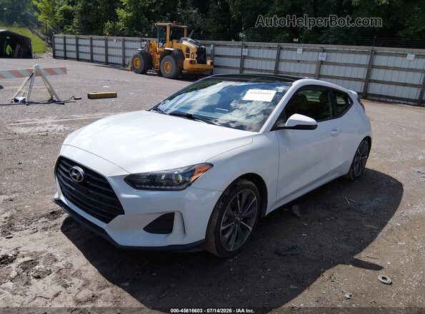 KMHTG6AF0KU013398 2019 HYUNDAI VELOSTER White Front left