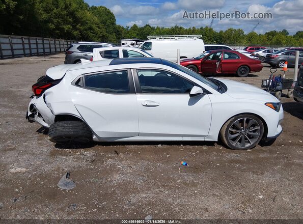 KMHTG6AF0KU013398 2019 HYUNDAI VELOSTER White Rear interior view