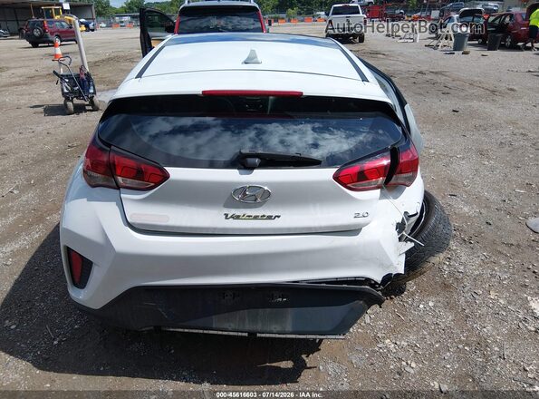 KMHTG6AF0KU013398 2019 HYUNDAI VELOSTER White 