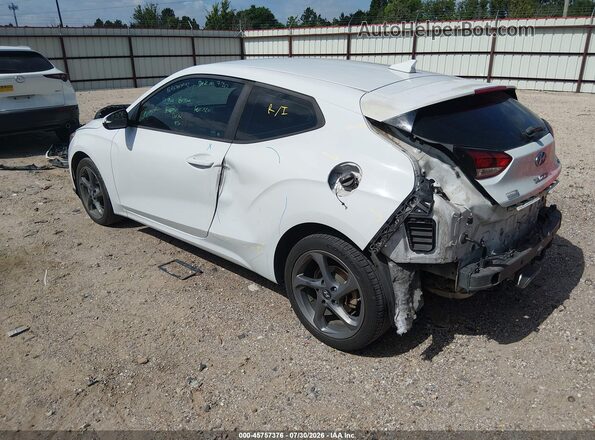 KMHTG6AF0LU026556 2020 HYUNDAI VELOSTER White Задня ліва чверть