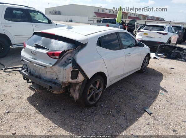 KMHTG6AF0LU026556 2020 HYUNDAI VELOSTER White Задня права чверть