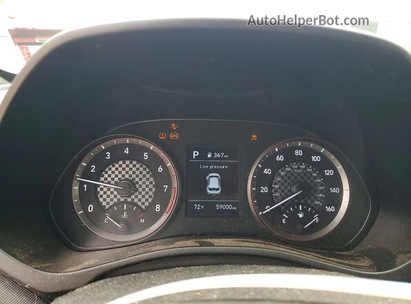 KMHTG6AF1KU017962 2019 HYUNDAI VELOSTER Серебряный Вид щитка приборов