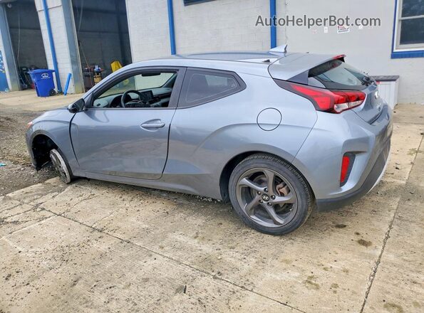 KMHTG6AF1KU017962 2019 HYUNDAI VELOSTER Серебряный Задняя левая четверть