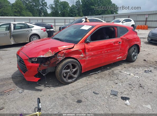 KMHTG6AF3KU012844 2019 HYUNDAI VELOSTER Orange Front left
