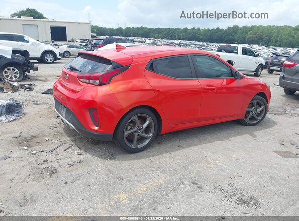 KMHTG6AF3KU012844 2019 HYUNDAI VELOSTER Orange Rear right