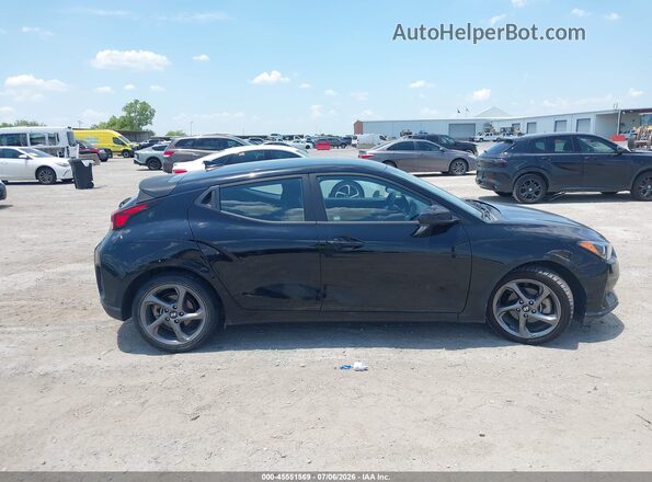KMHTG6AF3LU022954 2020 HYUNDAI VELOSTER Black Widok wnętrza z tyłu