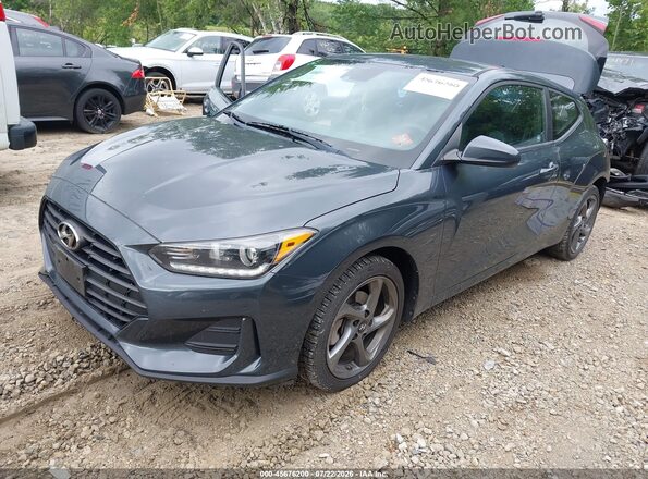 KMHTG6AF4KU011024 2019 HYUNDAI VELOSTER Dark Blue Front left