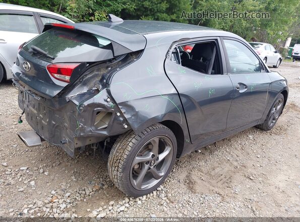 KMHTG6AF4KU011024 2019 HYUNDAI VELOSTER Dark Blue Rear right