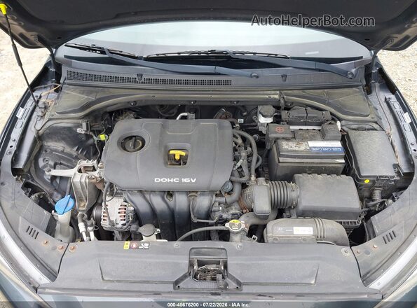 KMHTG6AF4KU011024 2019 HYUNDAI VELOSTER Dark Blue Rear view