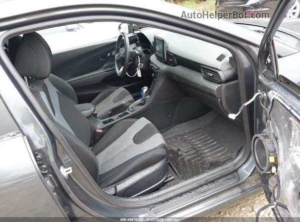 KMHTG6AF4KU011024 2019 HYUNDAI VELOSTER Dark Blue Front interior view