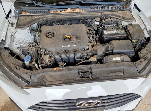 KMHTG6AF4KU017213 2019 HYUNDAI VELOSTER White Vista interior trasera
