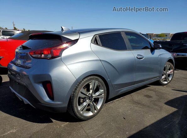 KMHTG6AF4KU018121 2019 HYUNDAI VELOSTER Silver Tył prawy